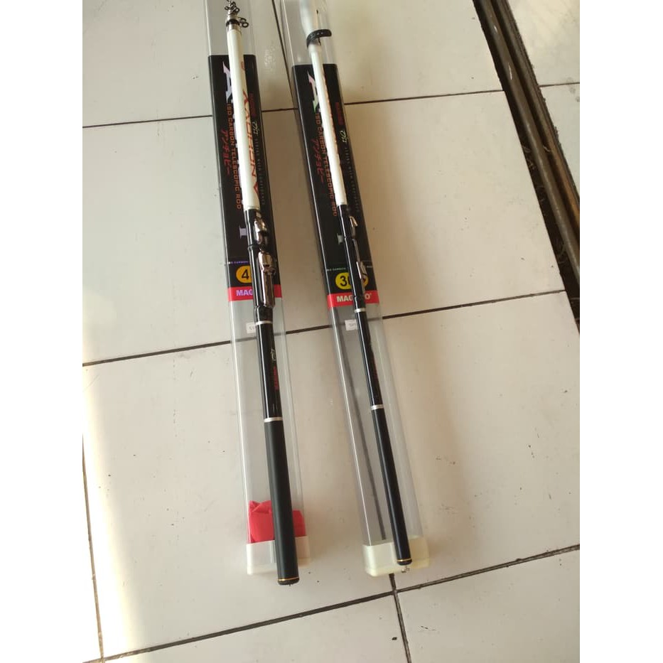 Joran Tegek Kolong Merk Maguro Anchovy 270, 300, 360 Dan 420 Bahan Iso Carbon