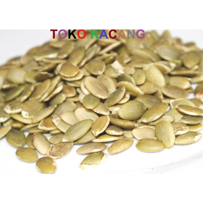 

Promo Awal tahun Pumpkin Seed (Biji Labu Kupas) Oven / Matang Natural 1Kg Promo Awal tahun