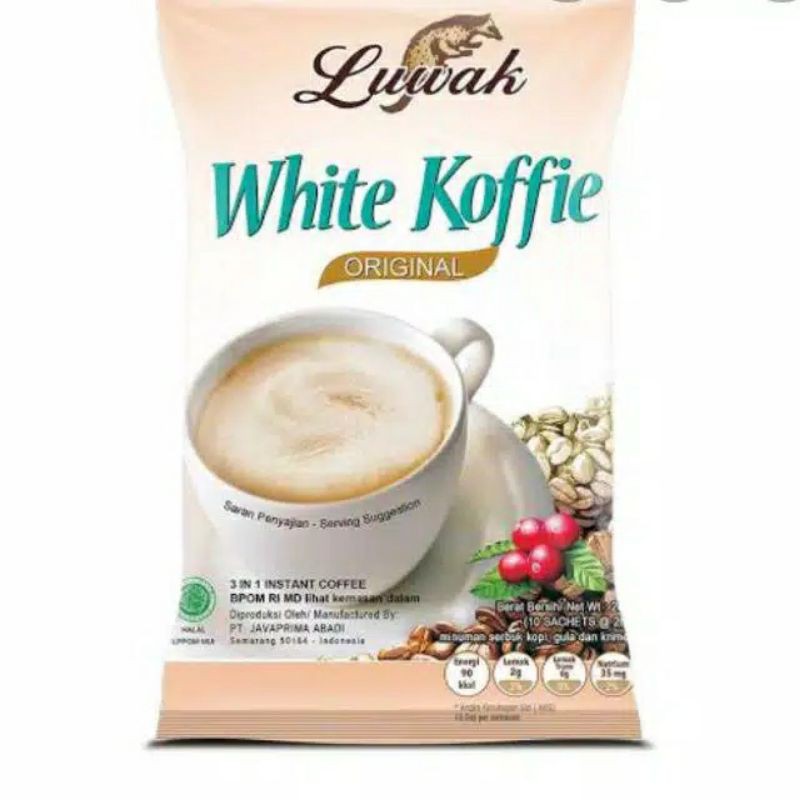 Luwak Kopi Gula White Koffie Tarik Malaka Shopee Indonesia