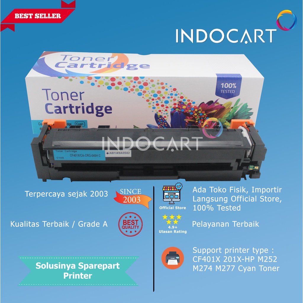 Toner Cartridge Compatible CF400X CF401X CF402X CF403X 201X-HP M252