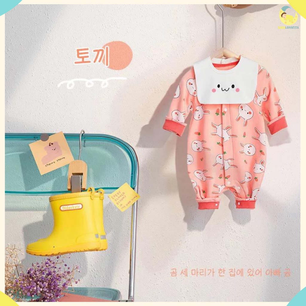 BABYLOVANTA- Baju jumper anak perempuan lucu Free BIP Baju jumper lucu 0-2 Tahun baju jumper premium