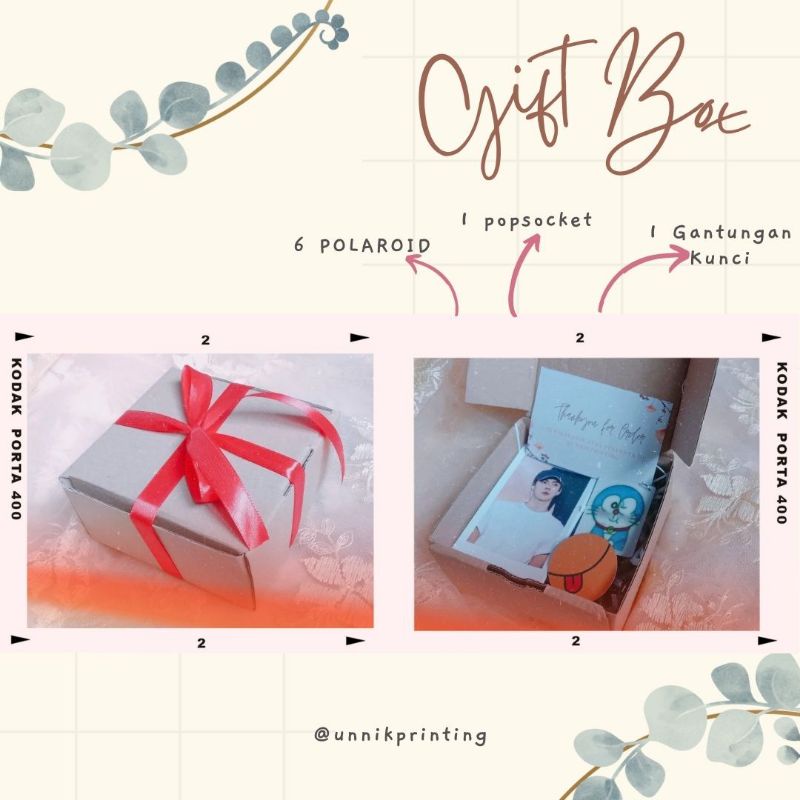 

Gifr Box Custom / Birthday gift / Kado Ulangtahun / Kado Anniversary / Kado Wisuda / Kado murah custom