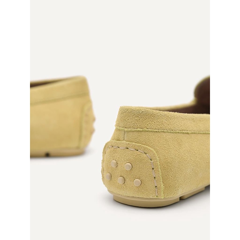 SEPATU PANSUS PEDRO WANITA ORIGINAL LOAFER CASUAL BRANDED KUNING PW008