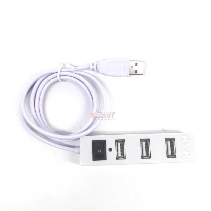 USB HUB 2.0 4 port High Speed with Power Switch - NYK-H8