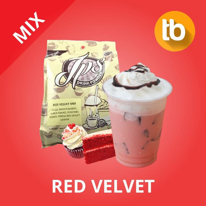 

JPS Red Velvet Mix (Bubuk Minuman Dan Makanan) 1kg