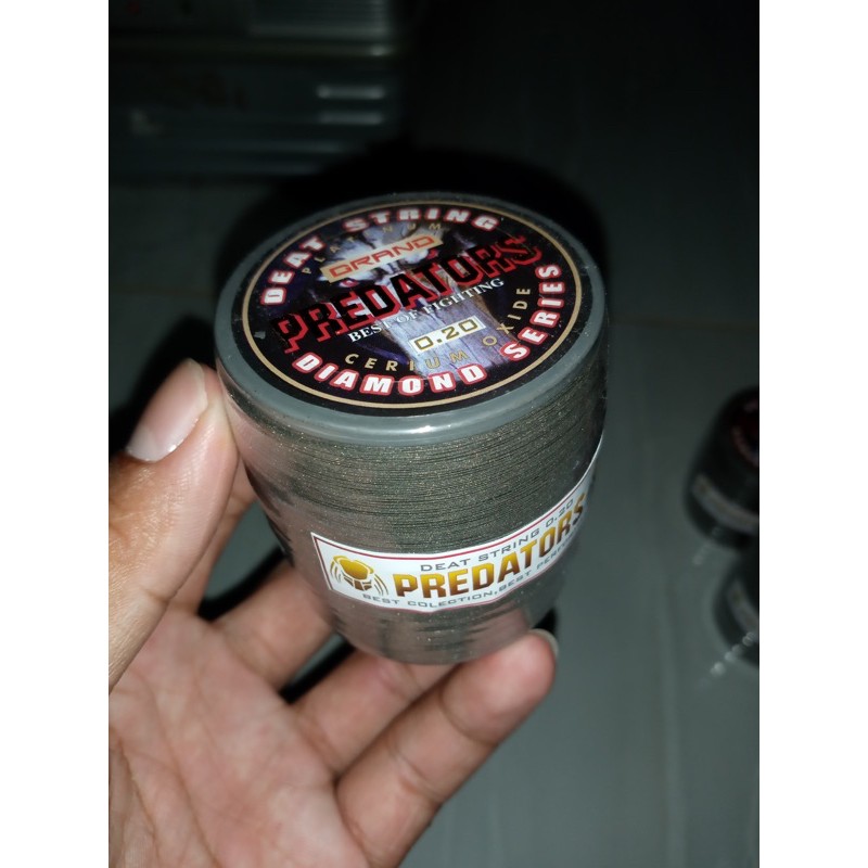 Gelasan PREDATORS MATOT sise 0.20 ORIGINAL 100%