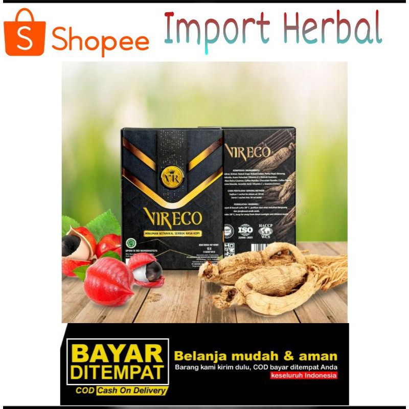 VIRECO Suplemen Pria Original Gingseng