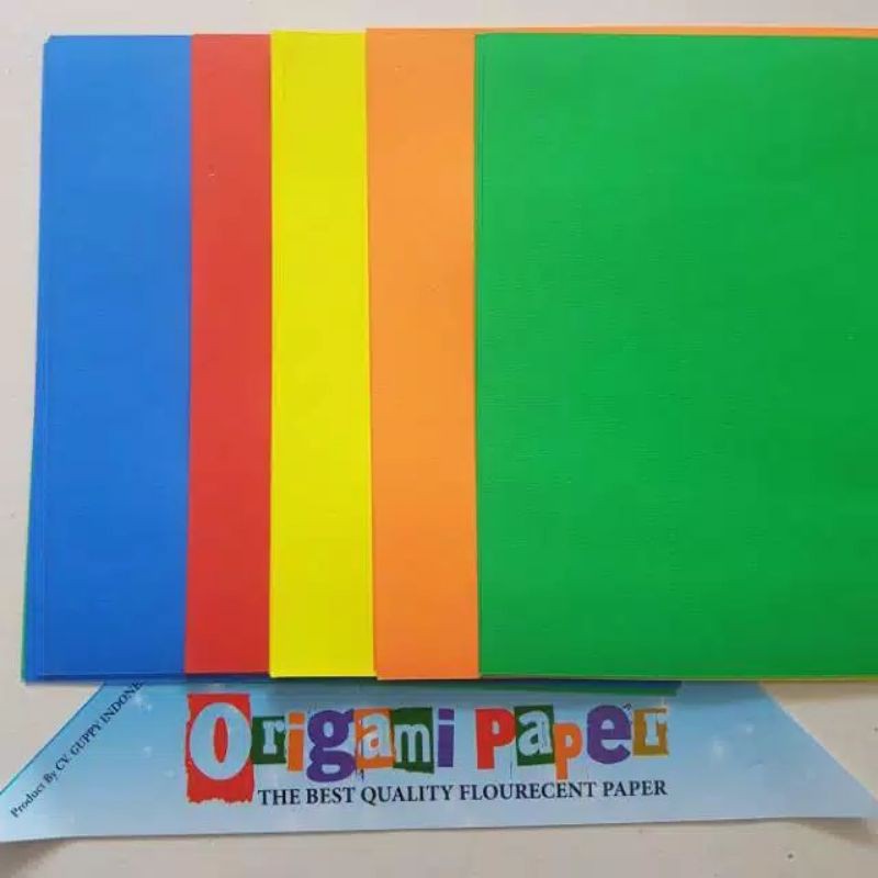 Jual Kertas origami 25pcs warna timbal balik Shopee Indonesia
