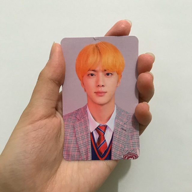OFFICIAL PHOTOCARD BTS JIN LY ANSWER L VERSION Shopee