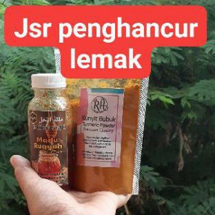 

paket jsr penghancur lemak, madu 130gr kunyit 50gr TERMURAH!!!