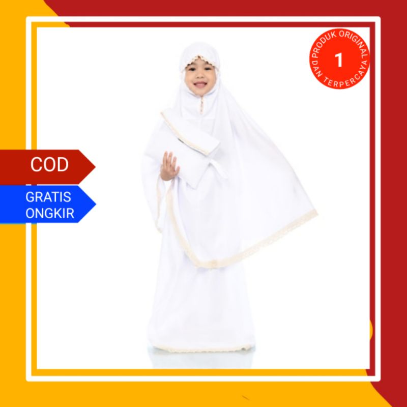 MUKENA ANAK , MUKENA SOLAT ANAK SD DAN TK
