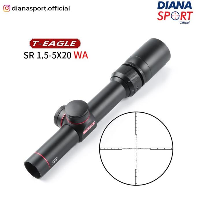 $$$$] Telescope | Riflescope T-EAGLE Scope SR Series SR 1.5-5X20 WA