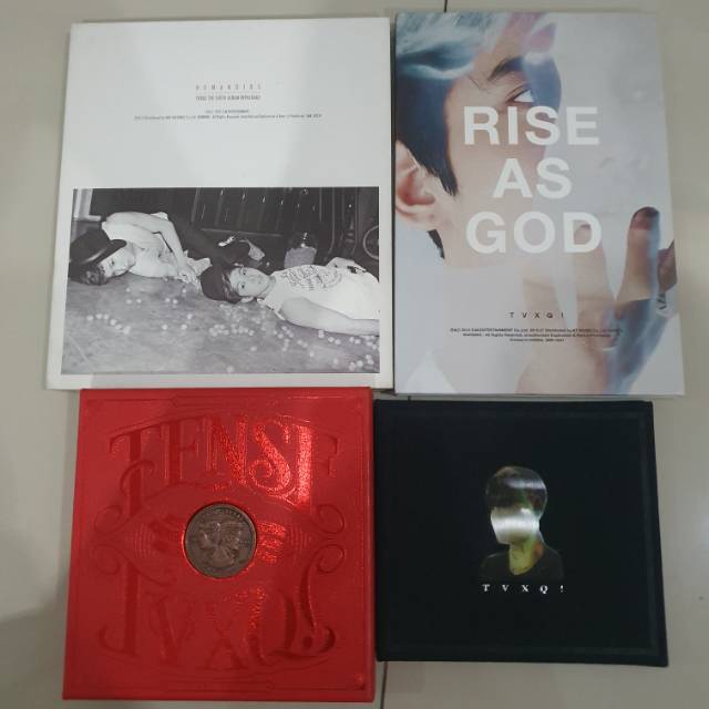 TVXQ ALBUM (HUMANOIDS, RISE AS GOD, TENSE, CATCH ME)