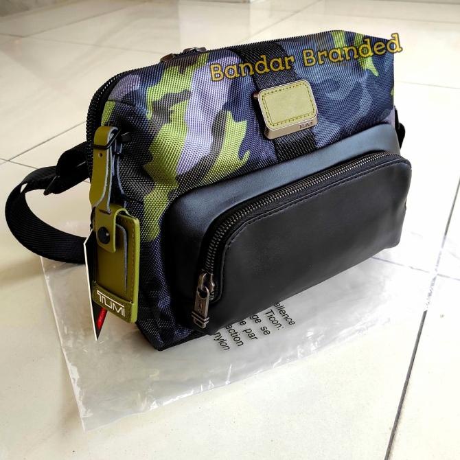 TAS SELEMPANG PRIA TUMIi LEWIS CROSSBODY | SLING BAG ALPHA BRAVO ARMY