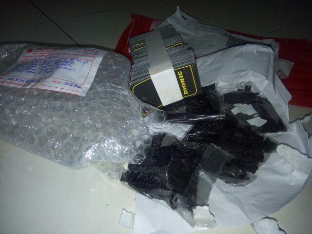 [500 Pcs] Tali Hangtag Benang Putih Ekslussif