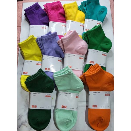 Uniqlo ankle Socks Premium Quality mata kaki wanita women cewe