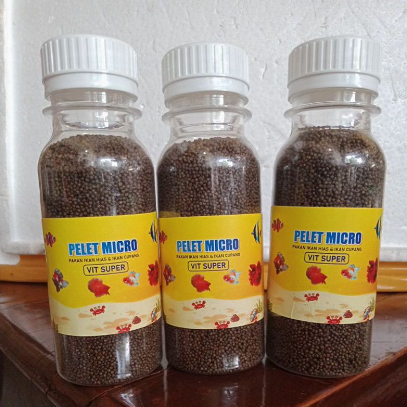 makanan ikan cupang pelet ikan cupang micro