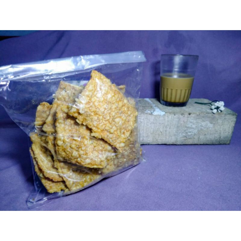 Tempe goreng crispy-oleh oleh kas bandung- 250g