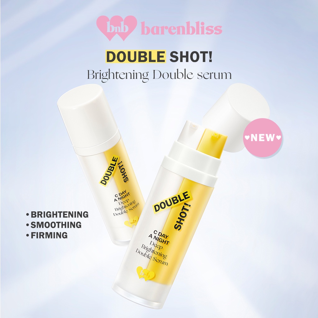 BNB Barenbliss Double Shot C Day A Night Deep Brightening Double Serum - 15ml