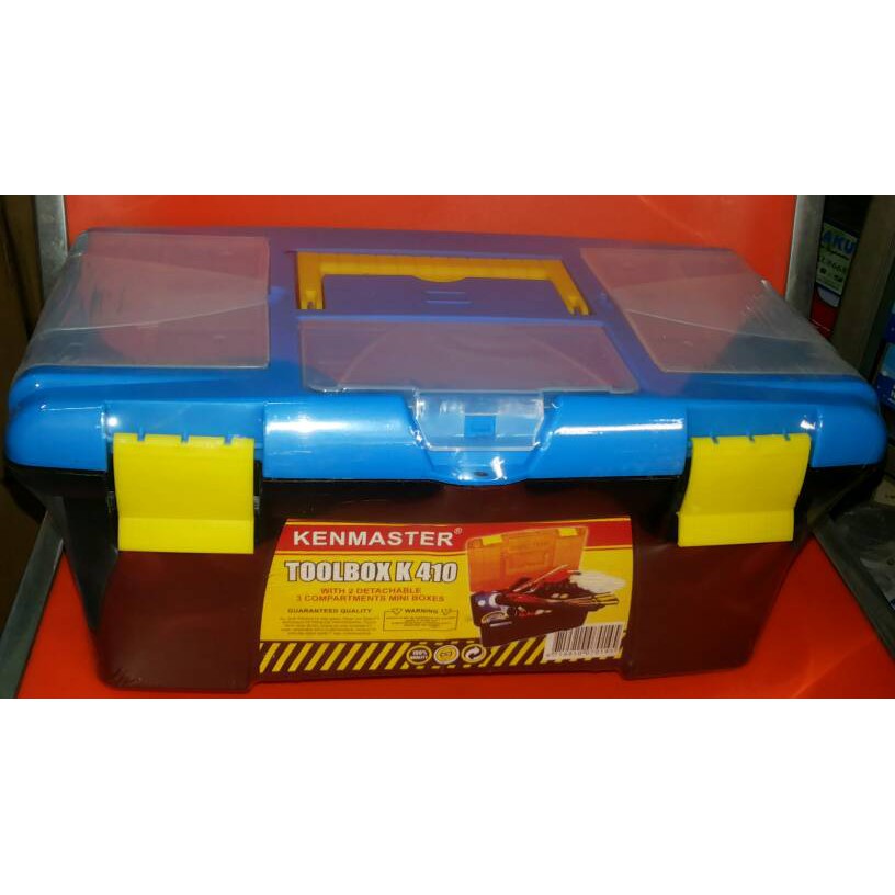 TOOL BOX KENMASTER K-410 - TOOL BOX PLASTIK KENMASTER - TOOL BOX