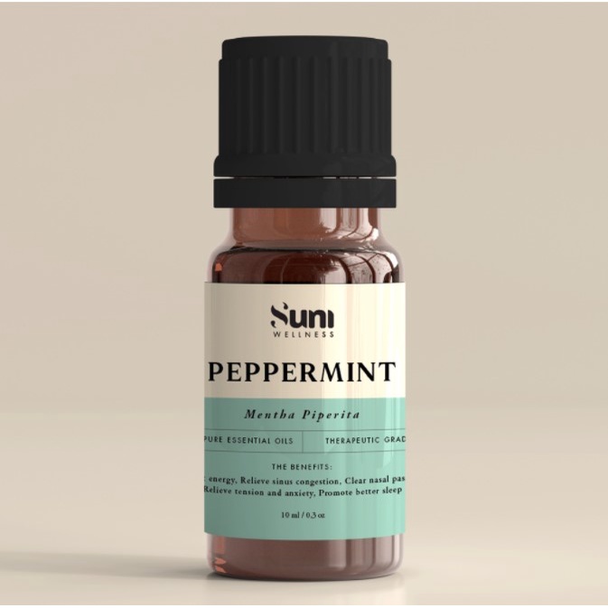 Suni Wellness Essential Oil Peppermint 10ml - Peppermint Essential Oil