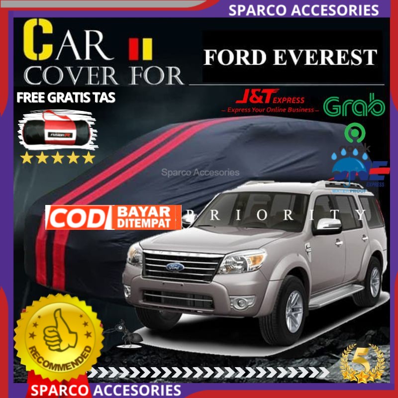 Cover Mobil FORD EVEREST Sarung Selimut Mobil Ford Everest Warna Waterproof Cover warna Ford Everest