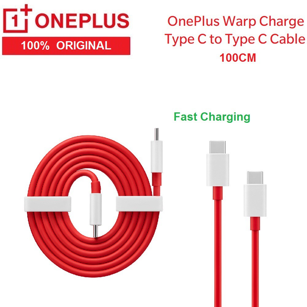 OnePlus Warp Charge Type-C to Type-C Cable 100CM Original Pack