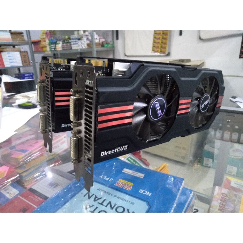 VGA ASUS DURECTCU II GTX560Ti 1GB 256BIT VGA CARD ASUSGTX 560 TI / GTX560 TI / GTX560TI / GTX 560TI 
