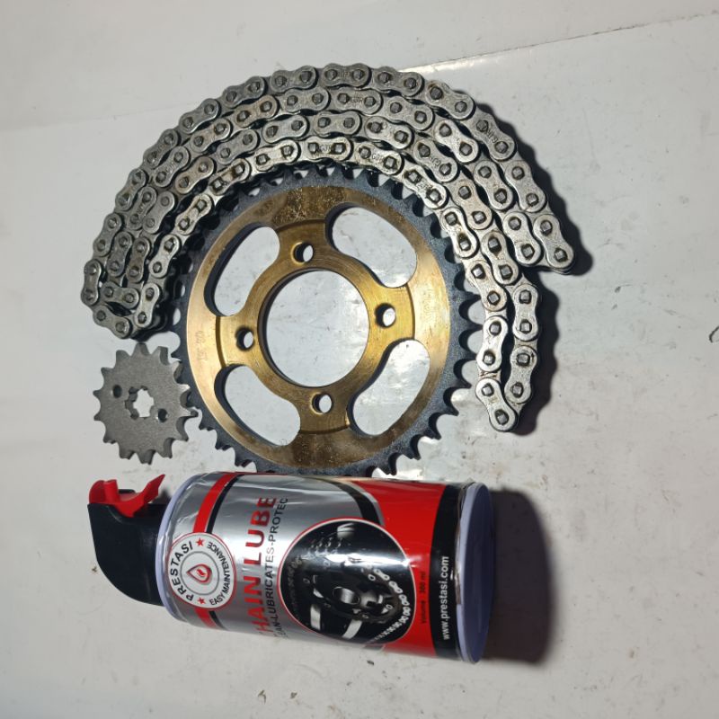 gear gir set bonus chain lube vixion mx king vixion new