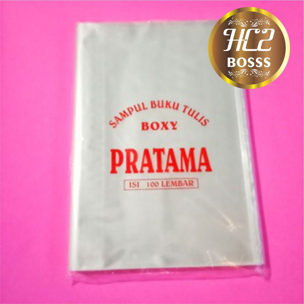 Jual SAMPUL BUKU TULIS PLASTIK BOXY PRATAMA (10lembar) | Shopee Indonesia