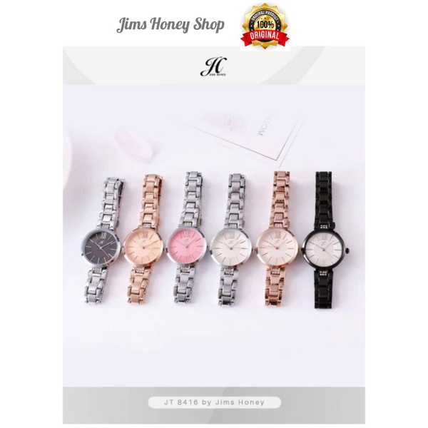 Jam tangan wanita/permpuan/ladies jims honey/original/jh time piece/JHW8416