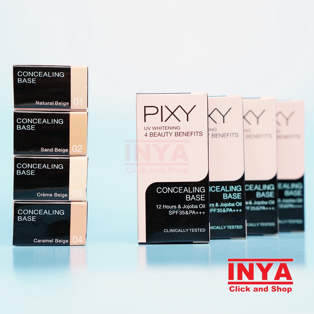 PIXY UV WHITENING CONCEALING BASE 9gr 4 BEAUTY BENEFIT SP35&amp;PA+++