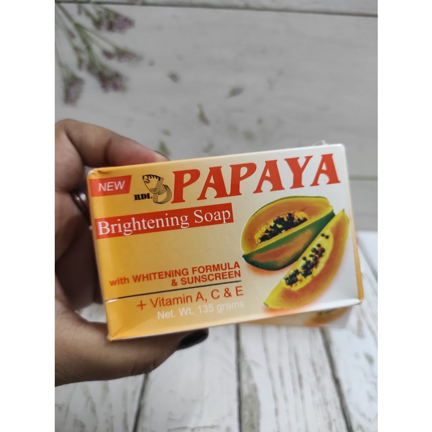 SABUN PEPAYA RDL BESAR 135gr