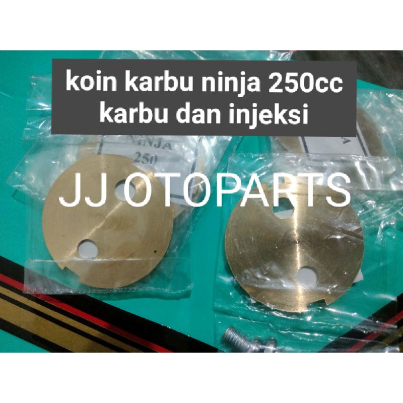 Koin karburator dan trottle bodi ninja 250cc
