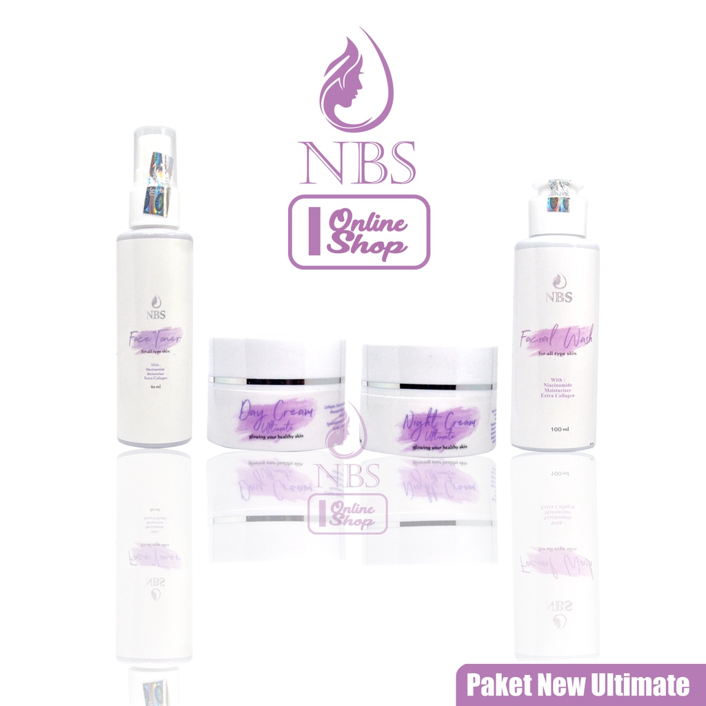 NBS Skincare BPOM Paket Ultimate &amp; Extra Glow + Extra Glow Serum