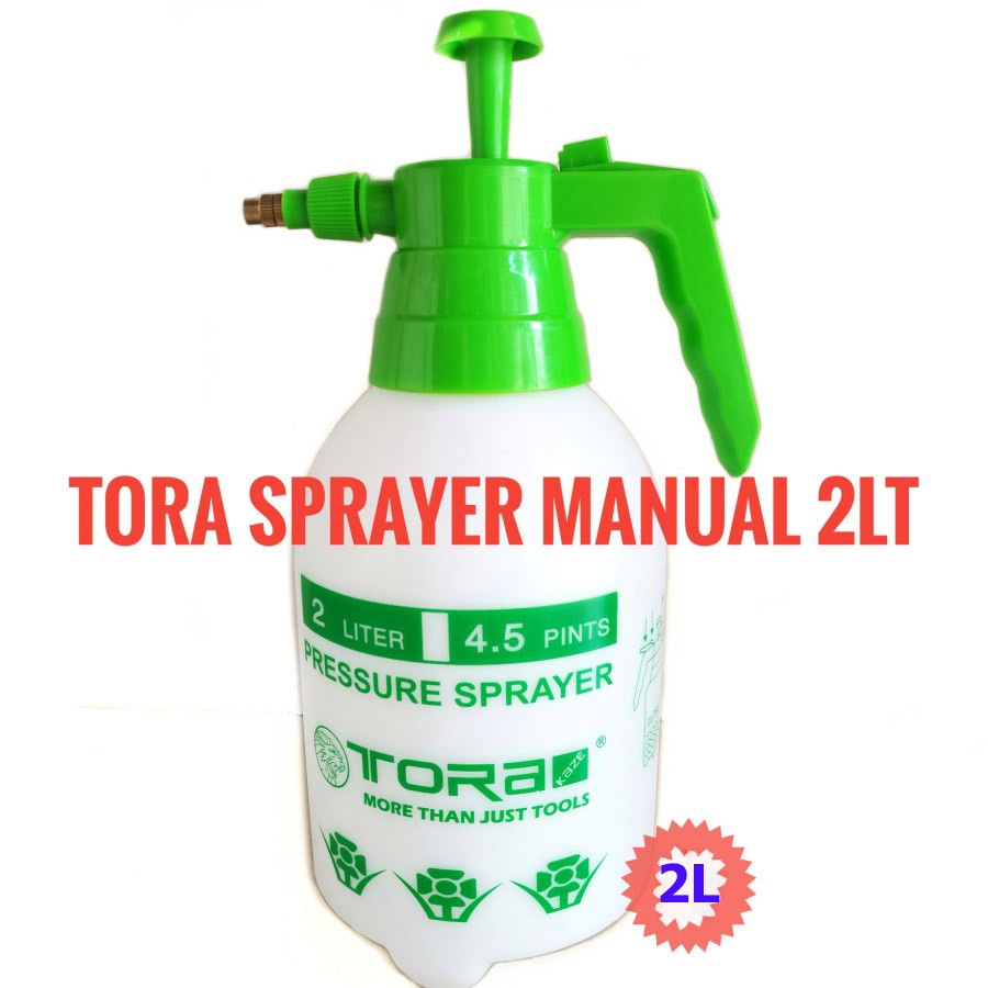 Sprayer disinfektan TORA semprotan pompa hama 2lt 2 liter botol spray