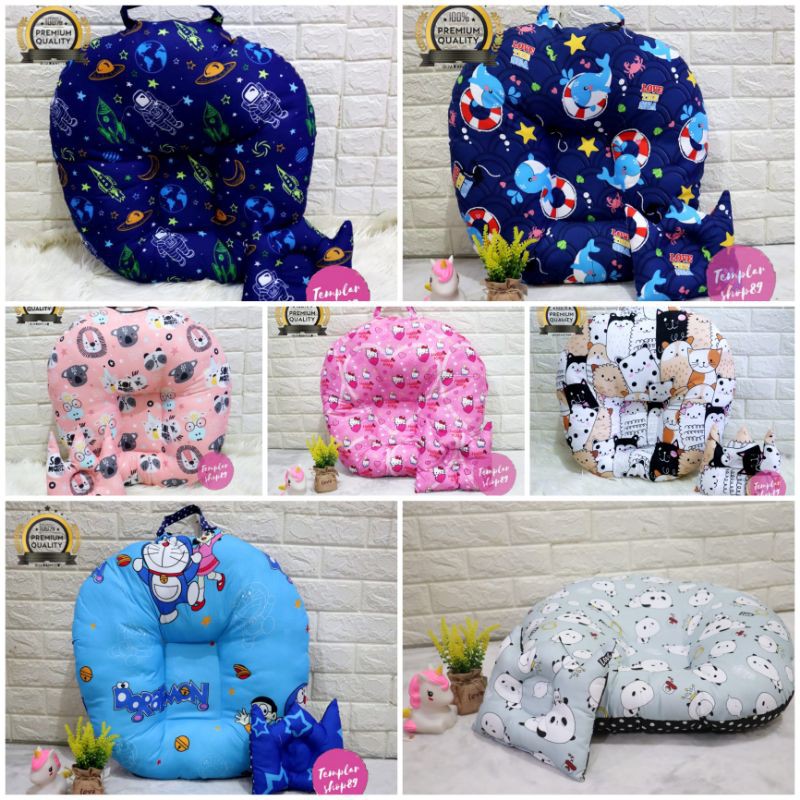 sofa bayi multifungsi free bantal mahkota dan tas mika