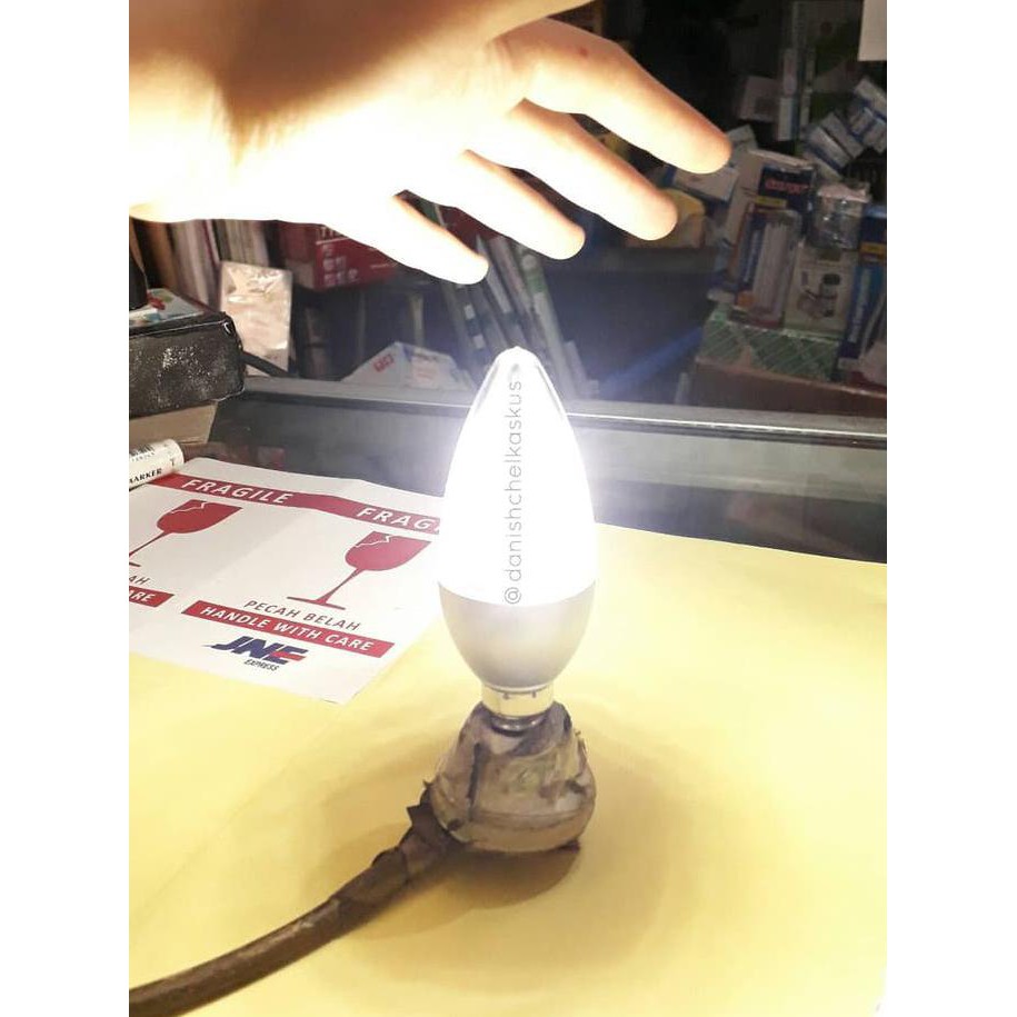 Diskon Lampu Hias Variasi Led Candle Lilin 5 Watt 400 Lumen Fitting E14 Terbaru