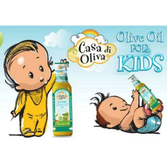 Casa di Oliva Olive Oil for Kids Shopee Indonesia