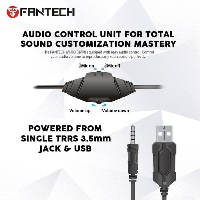 Fantech OMNI MH83 Mobile Headset Gaming