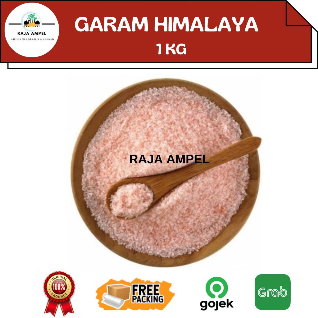 

Garam Himalaya Murni 1kg Untuk Diet Keto Lebih Kaya Mineral & Antioksidan Pertumbuhan Anak MPASI Ibu