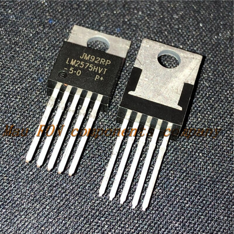 10pcs/lot Baru LM2575HVT-5.0 LM2576HVT TO220-5 Tegangan Tinggi 5V power regulator