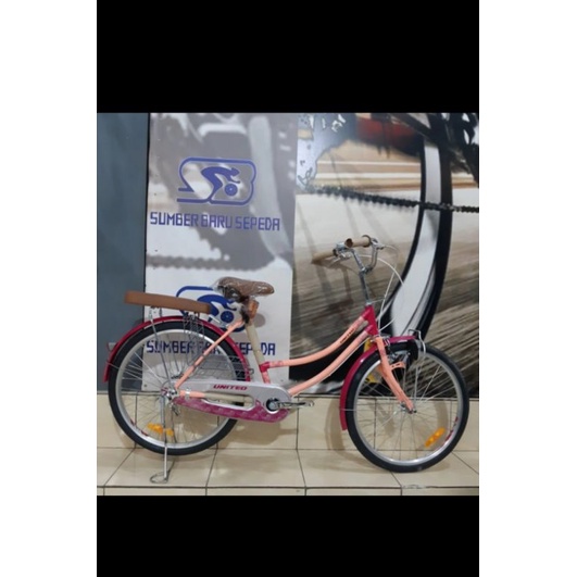 sepeda mini keranjang United Class X 24inch