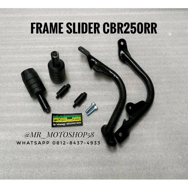 frame slider cbr250RR frame Slider cbr250 RR frame slider cbr 250 RR model AGNA