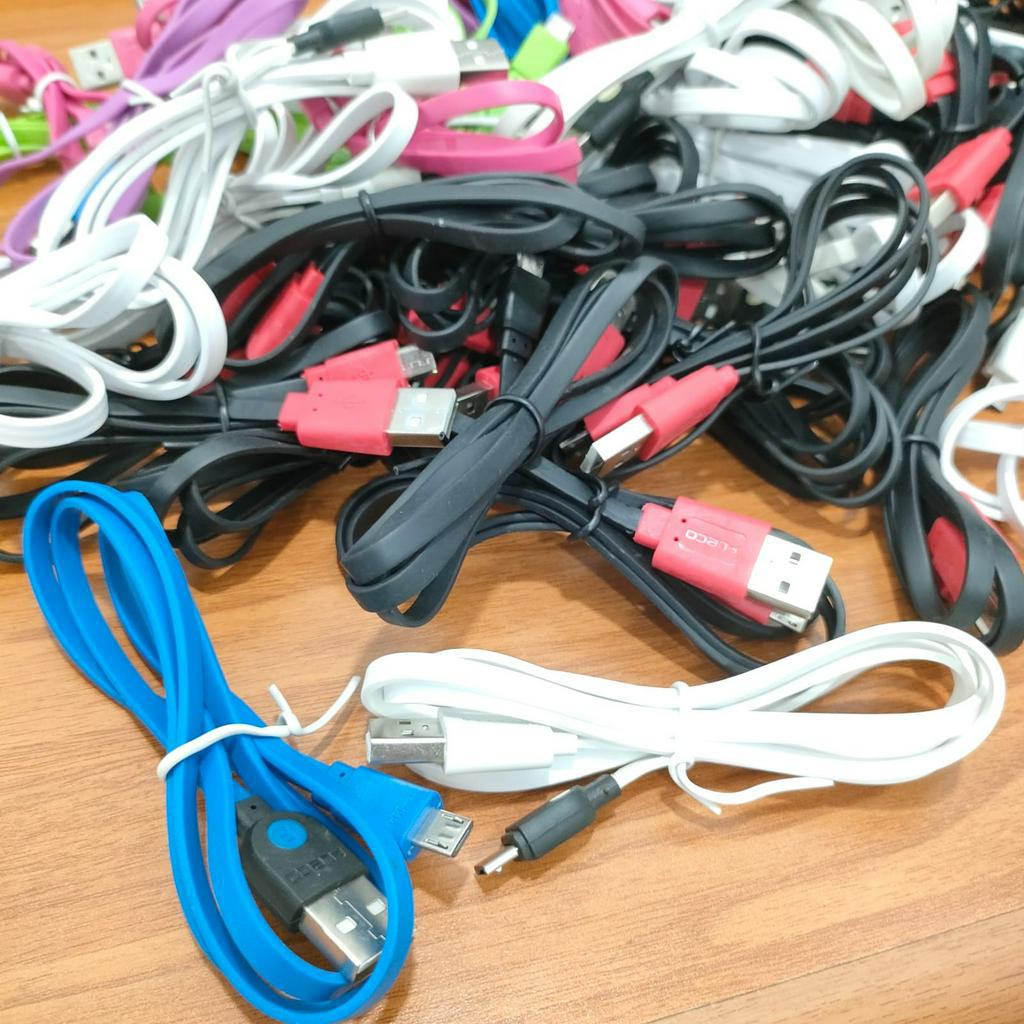 SALE GROSIR KABEL FAST CHARGING KABEL DATA FLAT 1M 100CM V8 KABEL MICRO MURAH TERMURAH