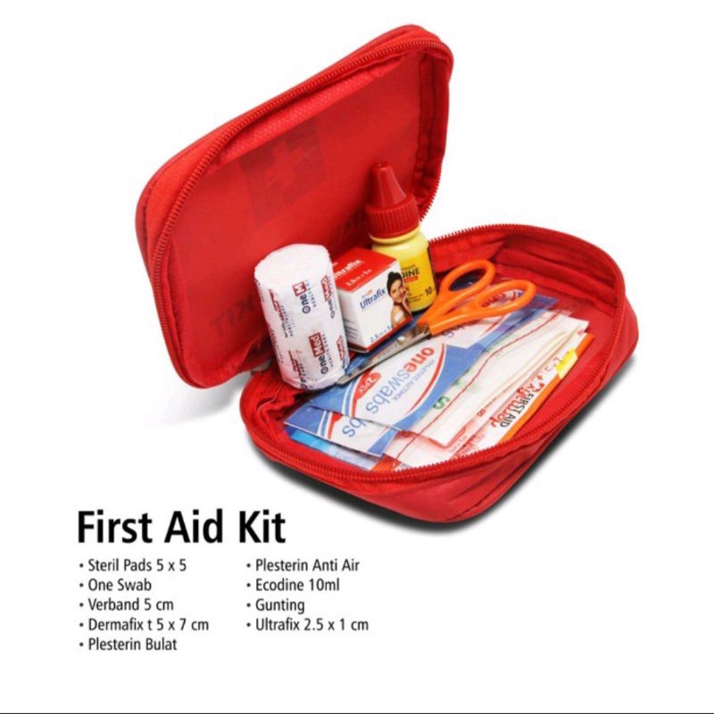 p3k first aid kit tas