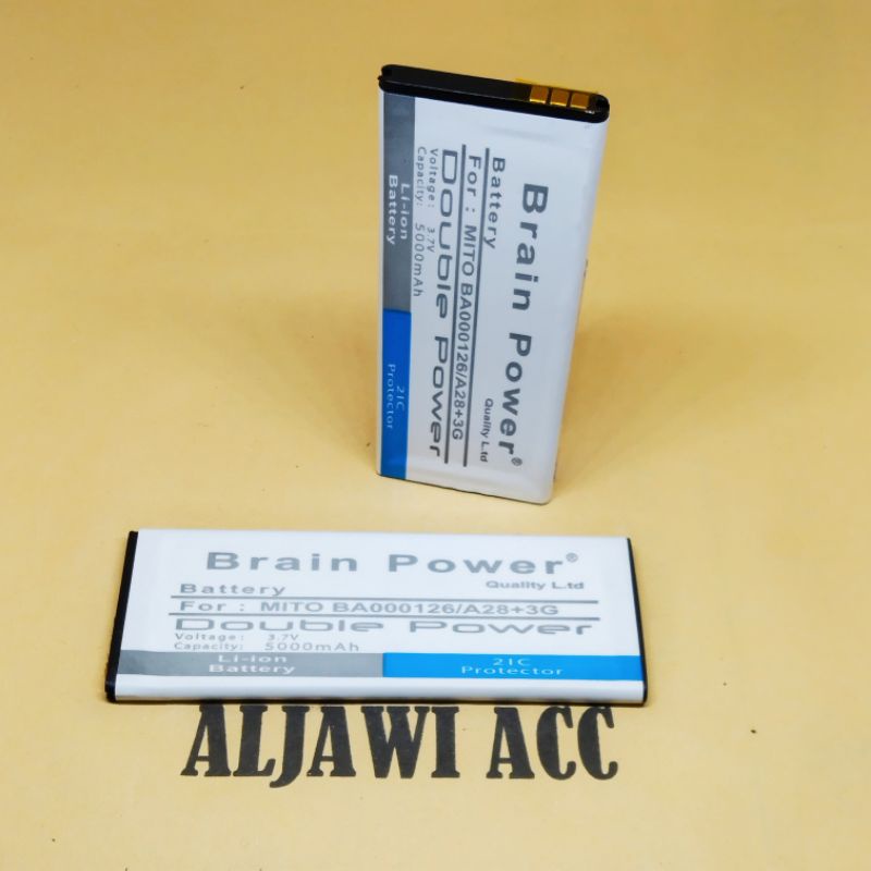 BATRE BATERAI BATTERY MITO A82+ 3G A82 Plus 3G BA000126 DOUBLE POWER BATTERY