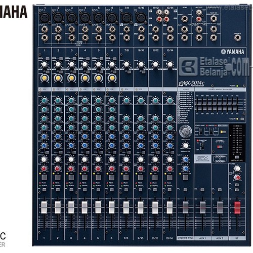 PROMO HARGA MURAH  POWERED MIXER 500W + 500W - YAMAHA EMX5014C - POWERFULL AUDIO MIXER