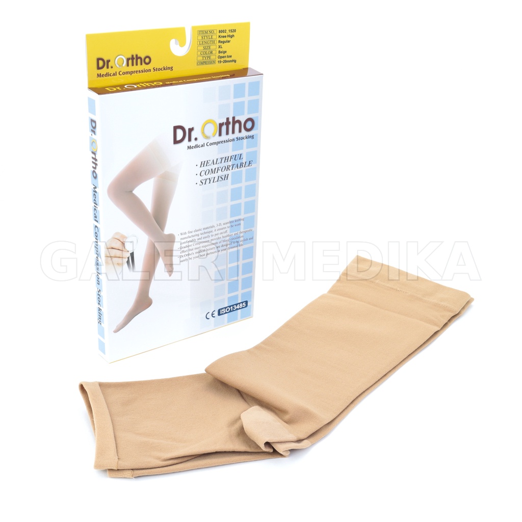 Stocking Varises Dr. ortho A-8002 Under Knee Stocking Open Toes