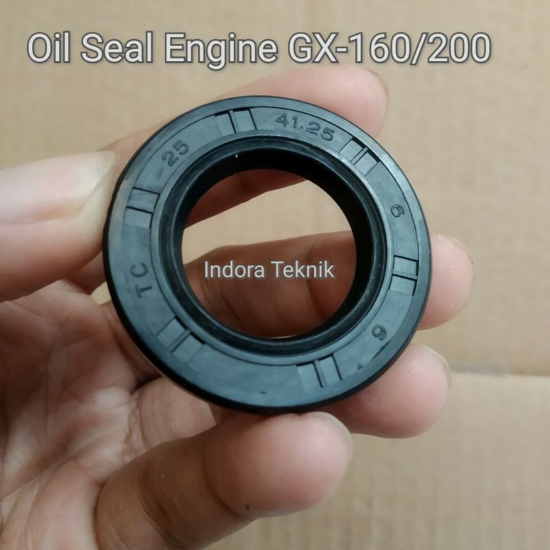 Oil Seal Crankshaft Engine GX 160-200 - Sil Oil Mesin Kompresor